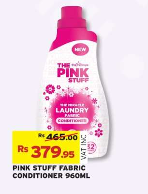 PINK STUFF FABRIC CONDITIONER 960ML