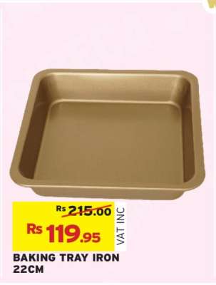 BAKING TRAY IRON 22CM