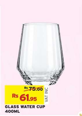 GLASS WATER CUP