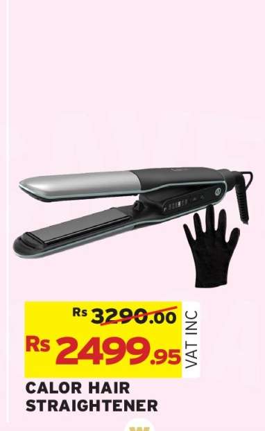 CALOR HAIR STRAIGHTENER