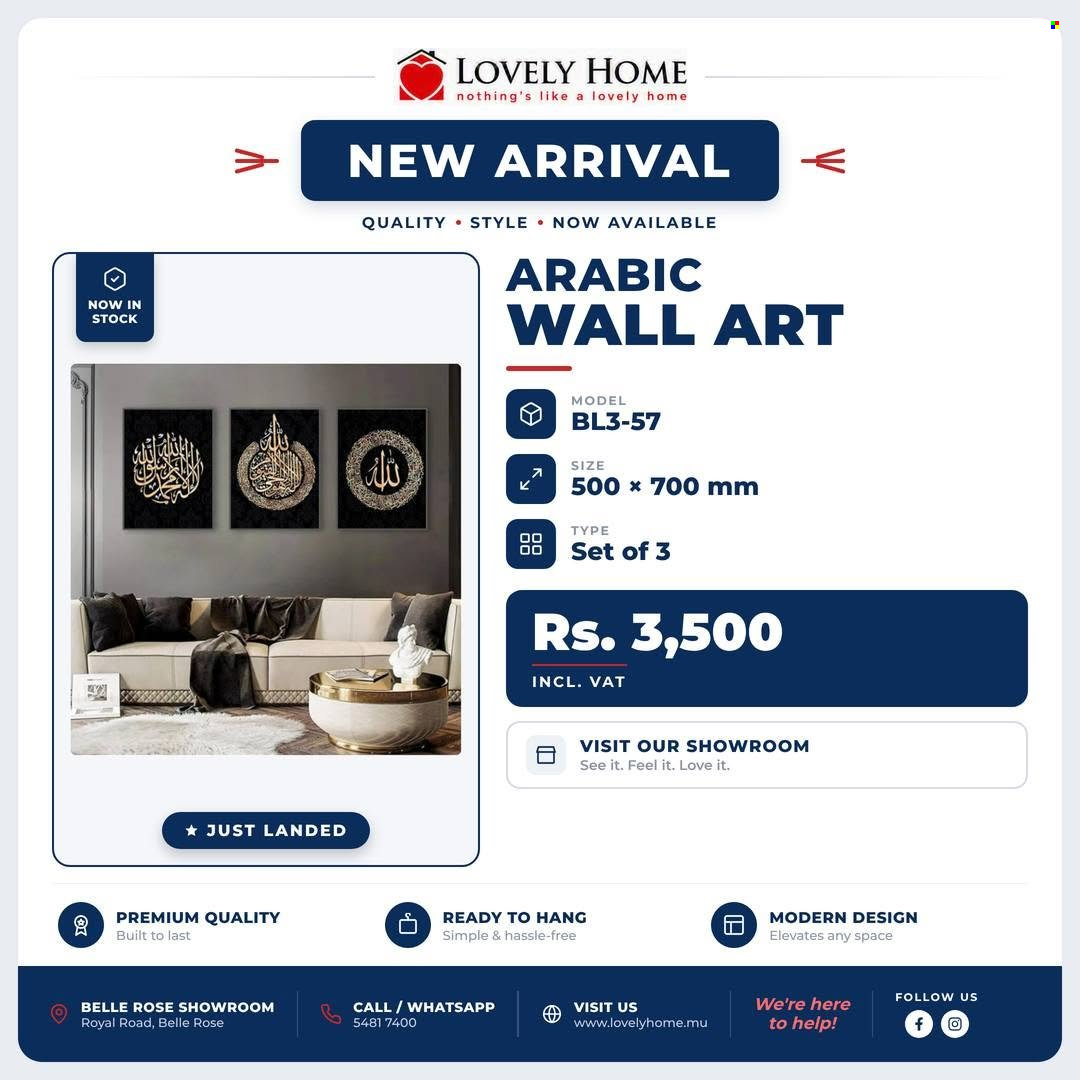 Lovely Home catalogue. Page 1