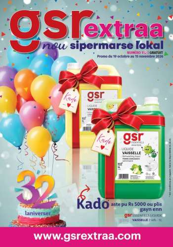 GSR Catalogue - 19.10.2026 - 15.11.2026.