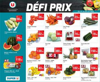thumbnail - Super U catalogue