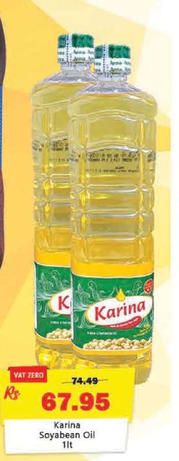 Karina Soyabean Oil 1lt