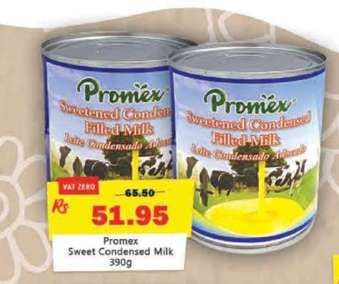 PROMEX SWEET CONDENSED MILK 390G