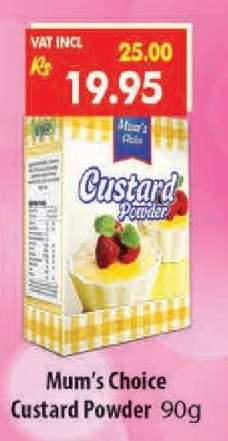Mum's Choice Custard Powder 90g