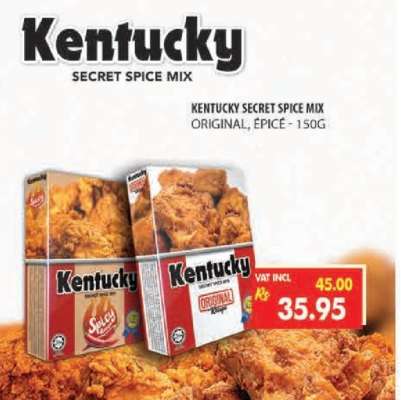Kentucky Secret Spice Mix