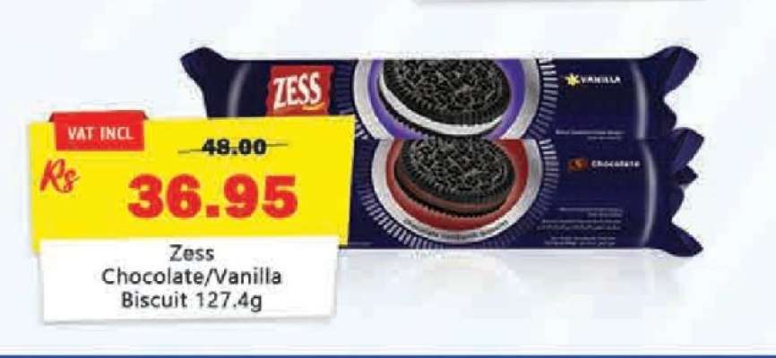 Zess Chocolate/Vanilla Biscuit 127.4g