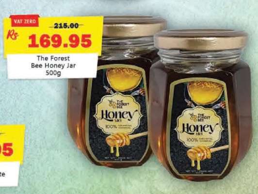 The Forest Bee Honey Jar 500g