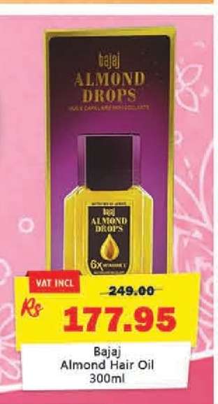 Bajaj Almond Hair Oil 300ml