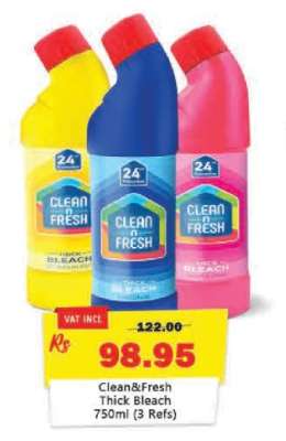Clean&Fresh Thick Bleach 750ml