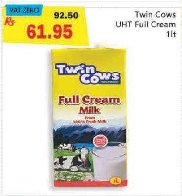Twin Cows UHT Full Cream 1lt