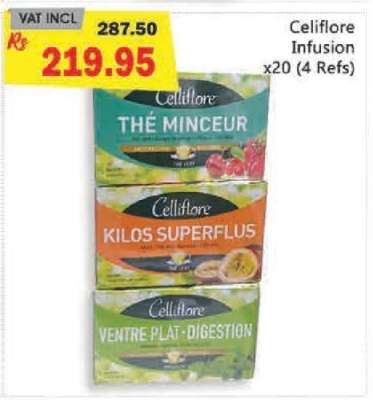 Celiflore Infusion x20 (4 Refs)