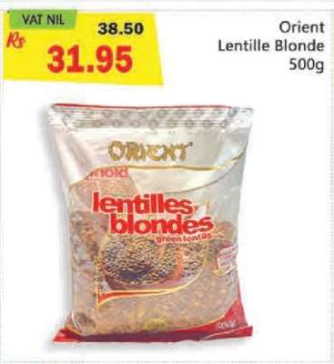 Orient Lentille Blonde 500g