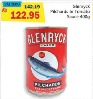 Glenryck Pilchards in Tomato Sauce 400g