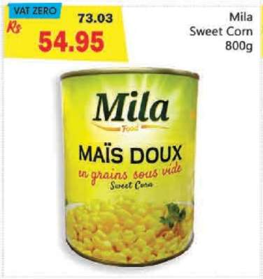 Mila Sweet Corn 800g