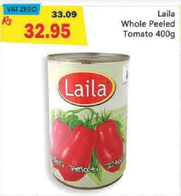 Laila Whole Peeled Tomato 400g