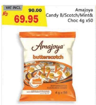 Amajoya Candy B/Scotch/Mint&Choc 4g x50
