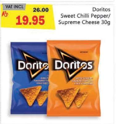 Doritos Sweet Chilli Pepper/Supreme Cheese 30g