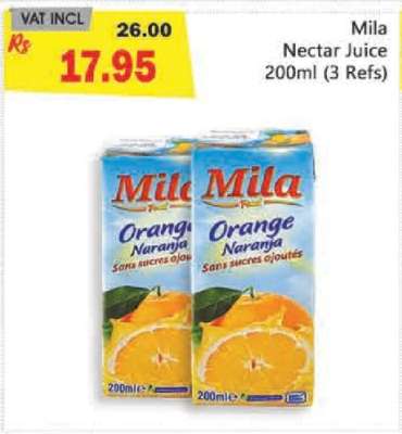 Mila Nectar Juice