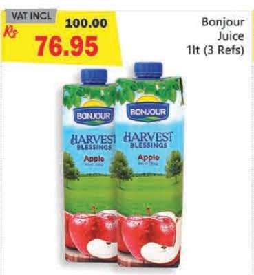 Bonjour Juice 1lt (3 Refs)