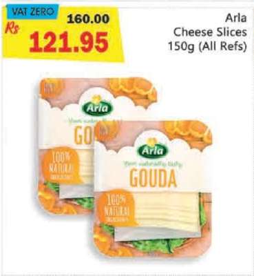 Arla Cheese Slices 150g (All Refs)