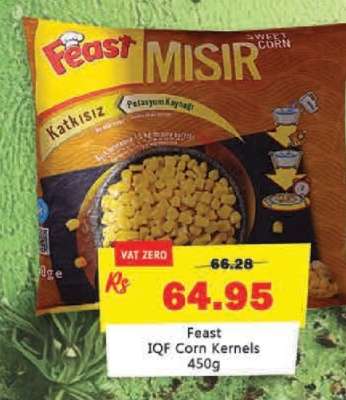 Feast IQF Corn Kernels 450g