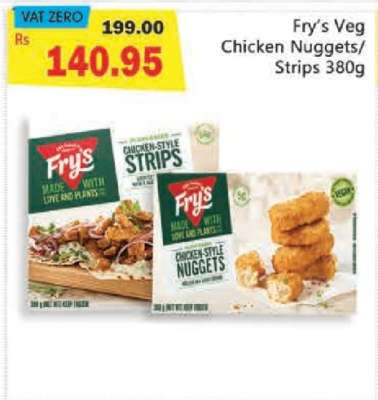 Fry’s Veg Chicken Nuggets/Strips 380g