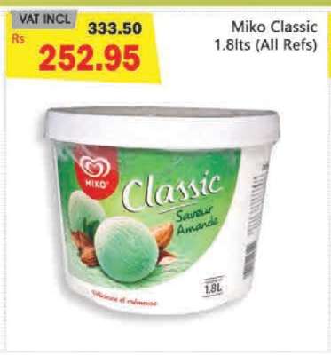 Miko Classic 1.8lts (All Refs)