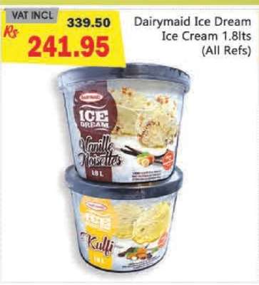 Dairymaid Ice Dream Ice Cream 1.8lts