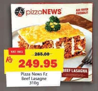 Pizza News Fz Beef Lasagne 310g
