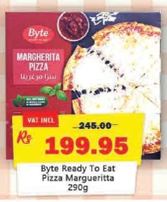 Byte Ready to Eat Pizza Margueritta 290g