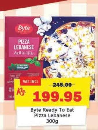 Byte Ready To Eat Pizza Lebanese 300g