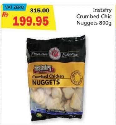 Instafry Crumbed Chicken Nuggets 800g