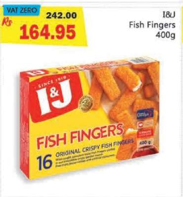 I&J FISH FINGERS 400G