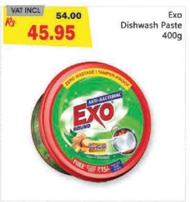 Exo Dishwash Paste 400g
