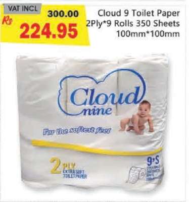 Cloud 9 Toilet Paper