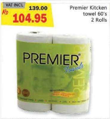 Premier Kitchen towel 60's 2 Rolls
