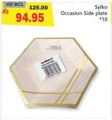 Sylko Occasion Side plate *10