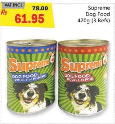 Supreme Dog Food