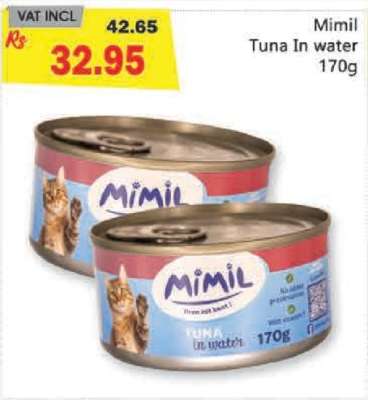 Mimil Tuna In Water 170g