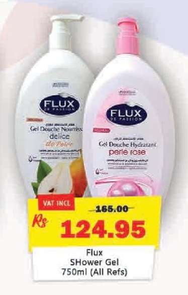 Flux Shower Gel 750ml (All Refs)