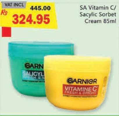 SA Vitamin C/ Sacylic Sorbet Cream 85ml