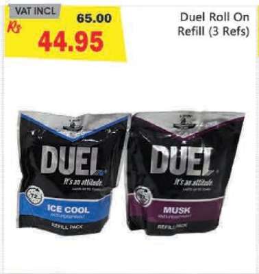 Duel Roll On Refill (3 Refs)