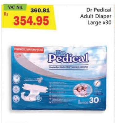 Dr Pedical Adult Diaper Large x30