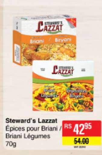 Steward’s Lazzat