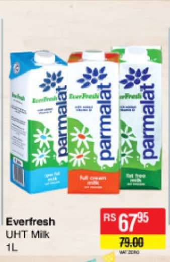 Everfresh UHT Milk 1L
