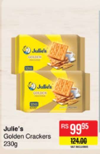 Julie's Golden Crackers