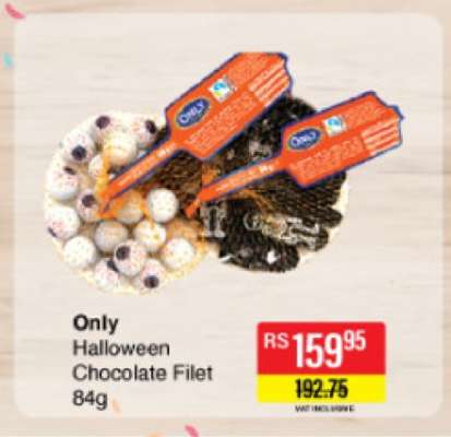 Only Halloween Chocolate Filet