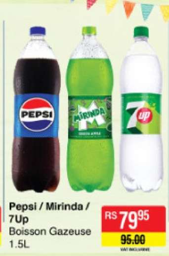 Pepsi / Mirinda / 7Up